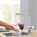 Grohe 30300000 MINTA OHM SINK L-SPOUT PULL-OUT SPRAY US GROHE CHROME