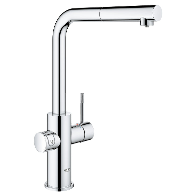 Grohe 31608002 GROHE BLUE PROF. OHM SINK L-SPOUT US GROHE CHROME