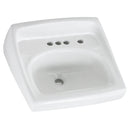 Lucerne™ Wall-Hung Sink With 4-Inch Centerset and Extra Right-Hand Hole