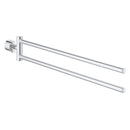 Grohe 40308003 ATRIO NEW DOUBLE TOWEL BAR - CHROME GROHE CHROME