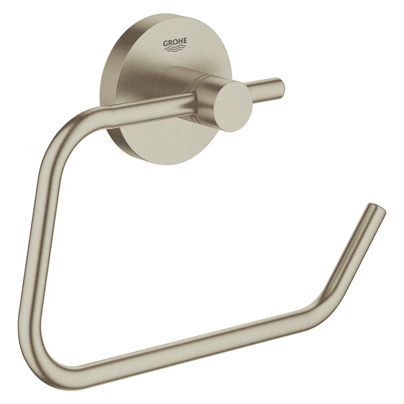 Grohe 40689001 ESSENTIALS TOILET PAPER HOLDER W/O COVER GROHE CHROME