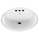 Aqualyn® Drop-In Sink With 4-Inch Centerset Less Overflow