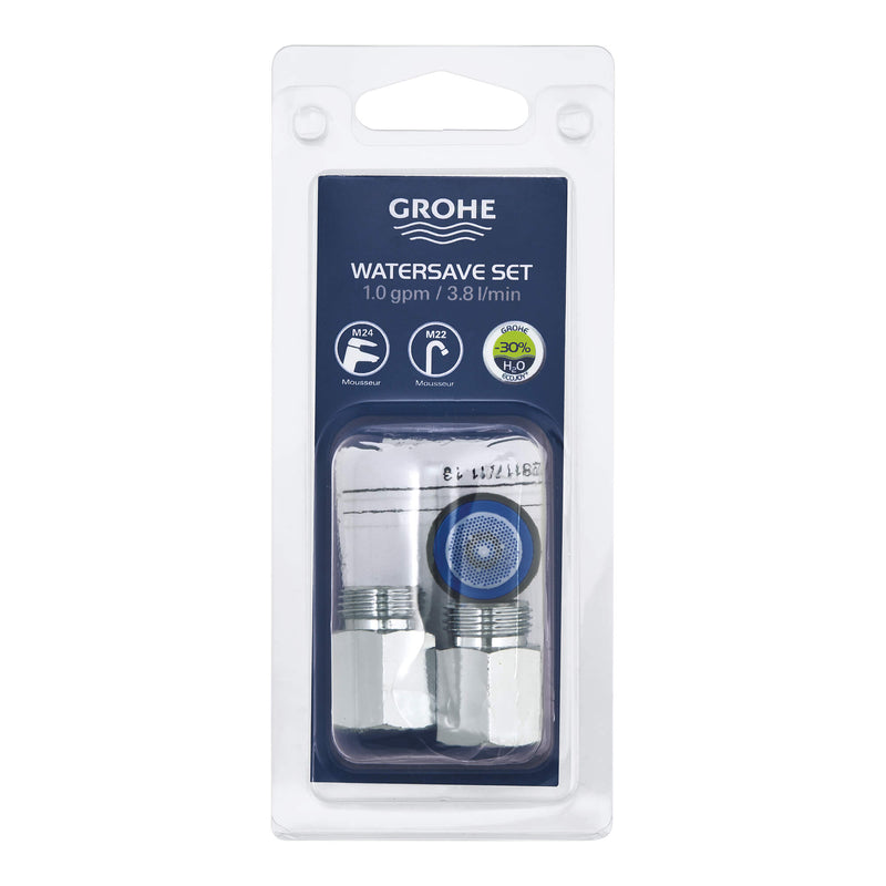 Grohe 48189000 WATER-SAVING KIT 3,8L - 1.0GPM GROHE CHROME