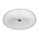 Ovalyn™ Medium Under Counter Sink With Glazed Underside