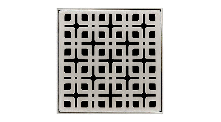 Infinity Components 4in x 4in Link Pattern Decorative Plate components for K4, KD4, KDB4