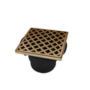 4in x 4in MD 4 Complete Kit with Moor Pattern Decorative Plate, 2in Outlet