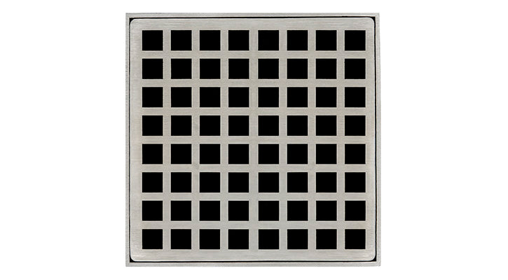 5in x 5in Squares Pattern Decorative Plate for Q 5, QD 5, QDB 5