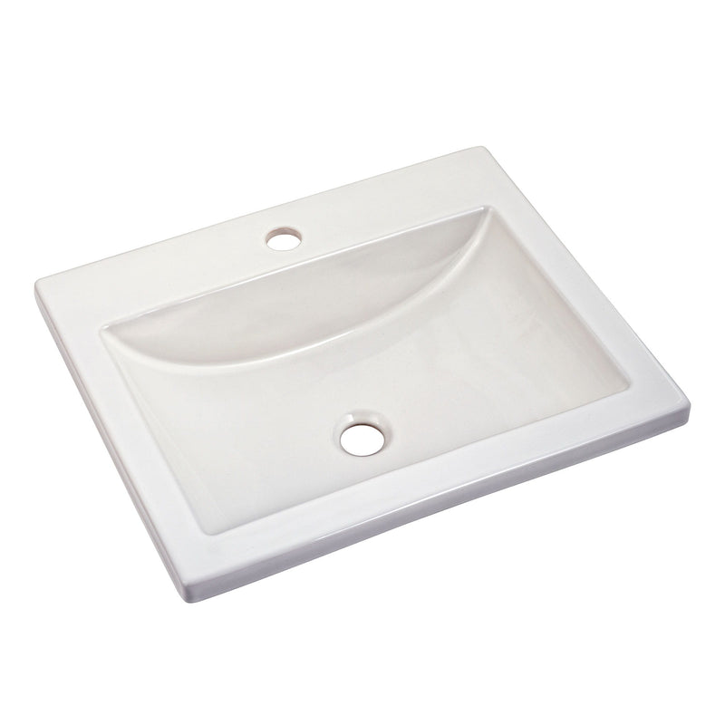 Studio® Drop-In Sink With Center Hole Only