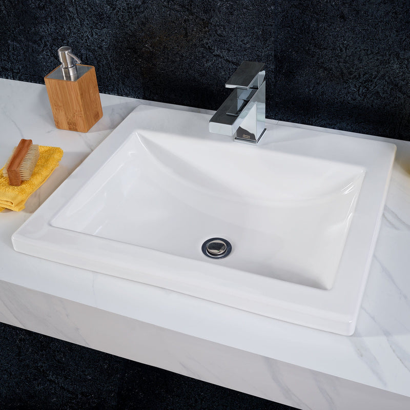 Studio® Drop-In Sink With Center Hole Only