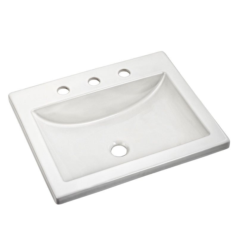 Studio® Drop-In Sink With 8-Inch Widespread