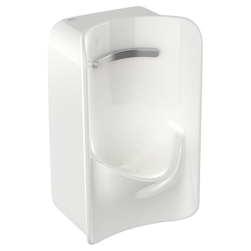 Greenbrook® 0.125 – 0.5 gpf (0.47 – 1.9 Lpf) Back Spud Urinal with EverClean