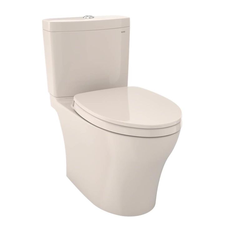 TOTO MS446124CEM AQUIA® IV TWO-PIECES TOILET - 1.28 GPF & 0.8 GPF, ELONGATED BOWL - WASHLET+ CONNECTION