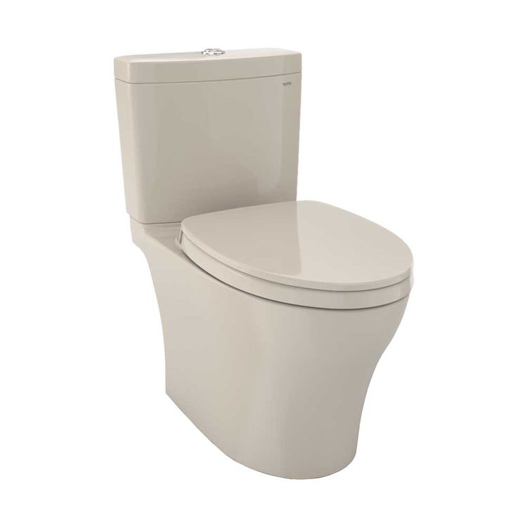 TOTO MS446124CEMFG AQUIA® IV TWO-PIECE TOILET - 1.28 GPF & 0.8 GPF, UNIVERSAL HEIGHT - WASHLET+ CONNECTION