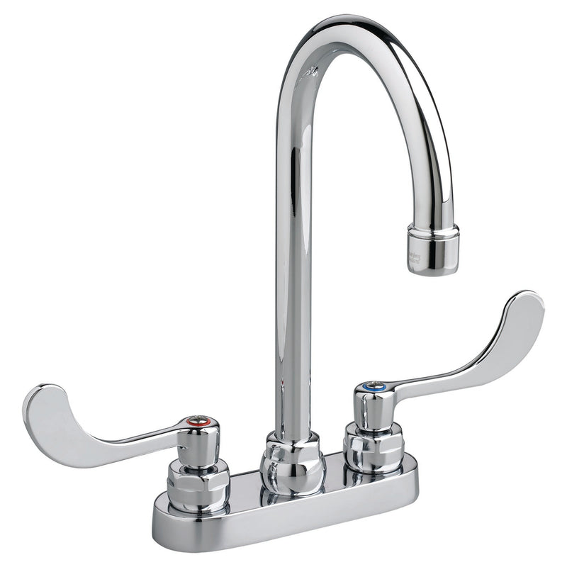 Monterrey® 4-Inch Centerset Gooseneck Faucet With Wrist Blade Handles 1.5 gpm/5.7 Lpm