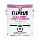 Tremclad Paint Rust 3.78L Flat Black Tremco