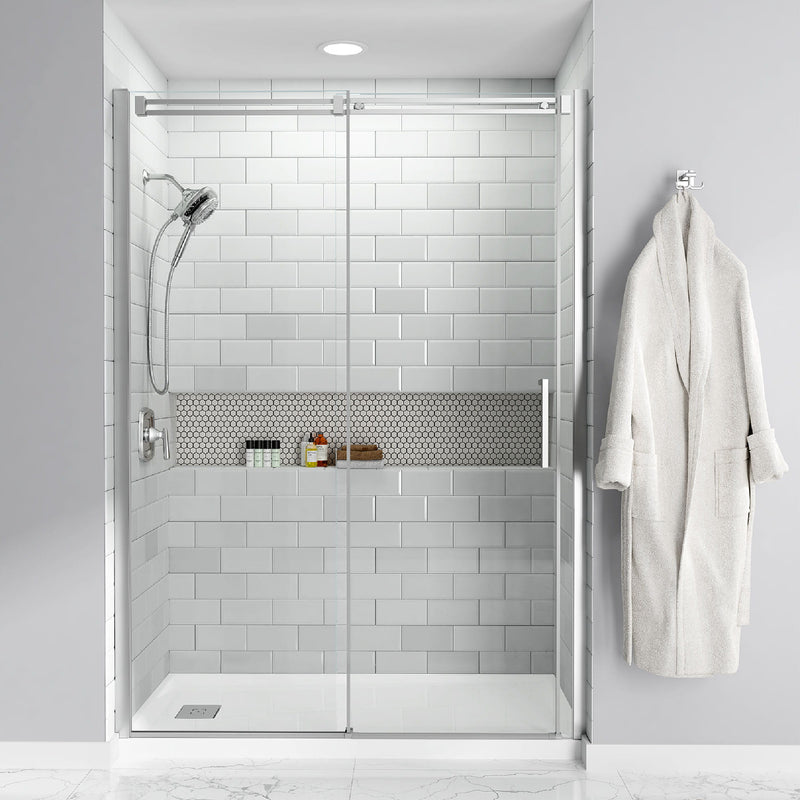 Studio® 60 x 32-Inch Single Threshold Shower Base With Left-Hand Outlet