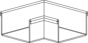 Angle Joiner for 90 Degrees Installation for SC/LC Channel