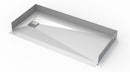 30inx 60in Stainless Steel Shower Base with Tile Insert