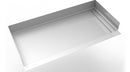 30inx 60in Stainless Steel Shower Base with Tile Insert Linear Drain