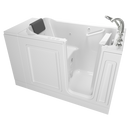 Acrylic Luxury Series 28 x 48-Inch Walk-in Tub With Combination Air Spa and Whirlpool Systems - Right-Hand Drain With Faucet