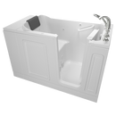 Acrylic Luxury Series 30 x 51-Inch Walk-in Tub With Whirlpool System - Right-Hand Drain With Faucet