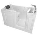Acrylic Luxury Series 32 x 60-Inch Walk-in Tub With Combination Air Spa and Whirlpool Systems - Right-Hand Drain With Faucet
