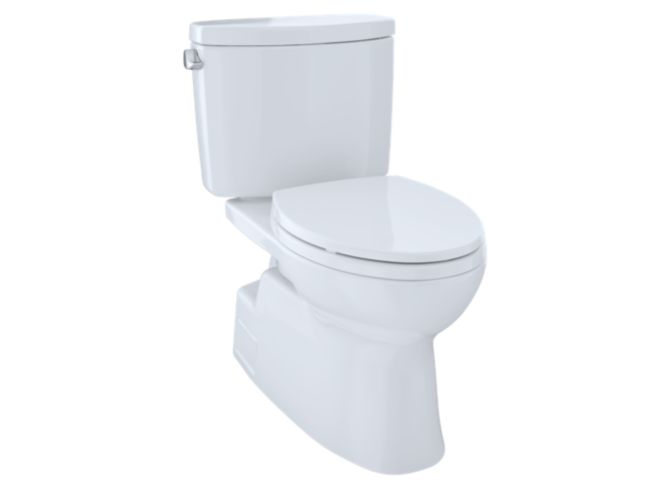 TOTO CST474CEF(R)G VESPIN® II TWO-PIECE TOILET, ELONGATED BOWL - 1.28 GPF