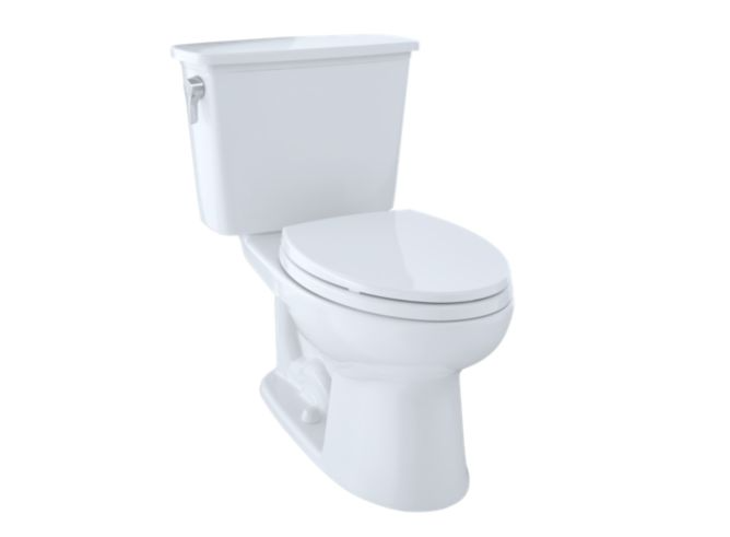 TOTO CST744E(R)N ECO DRAKE® TRANSITIONAL TWO-PIECE TOILET, 1.28 GPF, ELONGATED BOWL