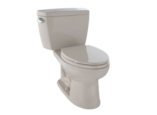 TOTO CST744S(R) DRAKE® TWO-PIECE TOILET, 1.6 GPF, ELONGATED BOWL