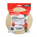 Goldblatt 120 GRIT SANDING DISC - 15 PACK