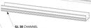 PVC Channel for S-LAG 38/S-LT 38 Series
