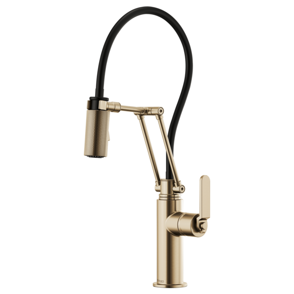 BRIZO LITZE® Articulating Faucet with Industrial Handle 63244LF