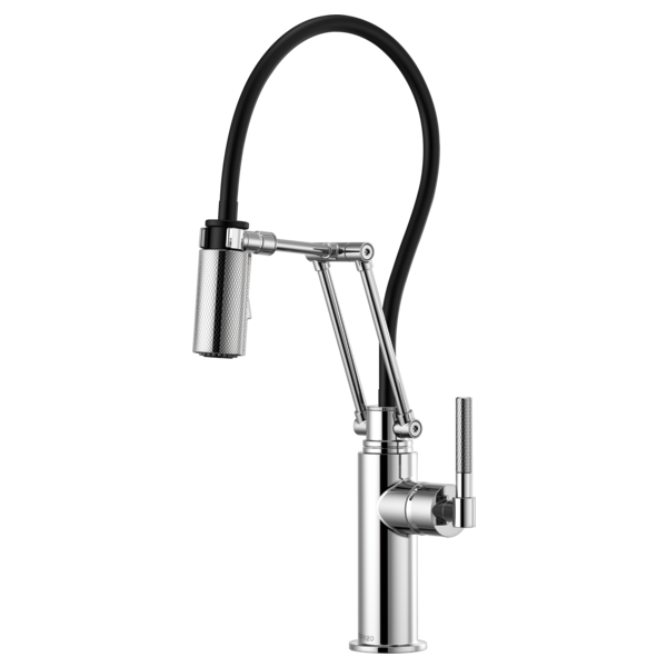 BRIZO LITZE® Articulating Faucet with Knurled Handle 63243LF