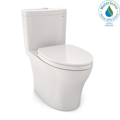 TOTO MS446124CEM AQUIA® IV TWO-PIECES TOILET - 1.28 GPF & 0.8 GPF, ELONGATED BOWL - WASHLET+ CONNECTION