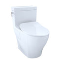 TOTO AIMES® ONE-PIECE TOILET, 1.28GPF, ELONGATED BOWL - WASHLET®+ CONNECTION - SLIM SEAT