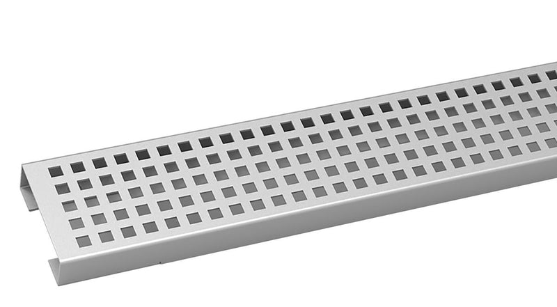 Perforated Squares Pattern Grate for USQ Universal Infinity Drain™