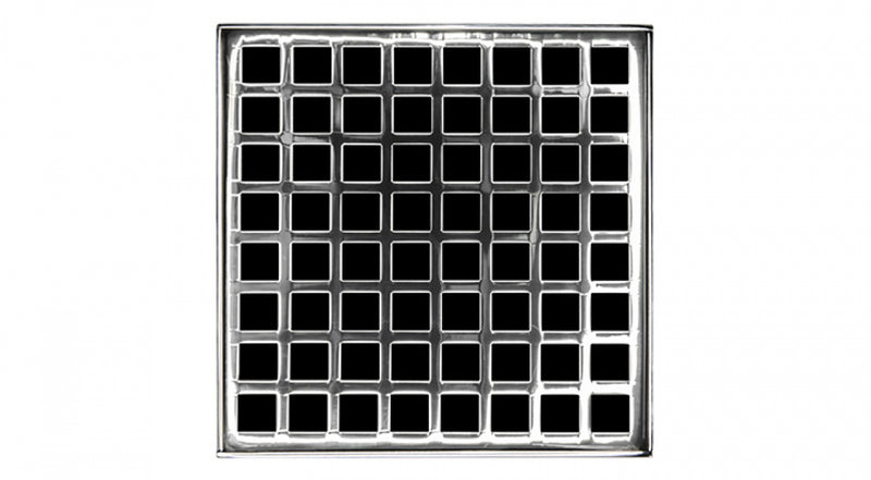 5in x 5in Squares Pattern Decorative Plate for Q 5, QD 5, QDB 5
