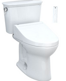 TOTO MW7863084CEFG DRAKE® TRANSITIONAL WASHLET®+ C5 TWO-PIECE TOILET - 1.28 GPF - UNIVERSAL HEIGHT