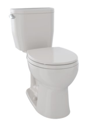 TOTO CST244EF ENTRADA™ CLOSE COUPLED ELONGATED TOILET 1.28GPF