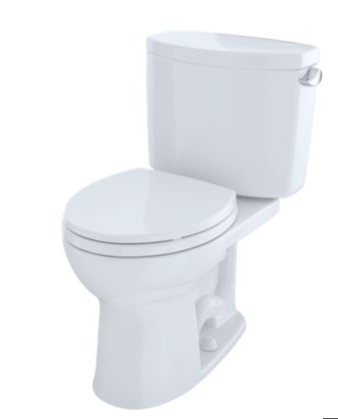TOTO CST454CEF(R)G DRAKE® II TWO-PIECE TOILET, 1.28 GPF, ELONGATED BOWL