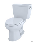 TOTO CST744EL(R) ECO DRAKE® TWO-PIECE TOILET, 1.28 GPF, ADA COMPLIANT, ELONGATED BOWL