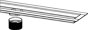 Stainless Steel Flanged Channel Assembly with 2in Tapered Threaded Outlet