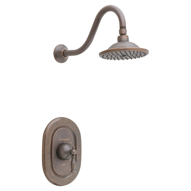 Quentin 2.5 GPM Shower Trim Kit with Rain Showerhead and Lever Handle