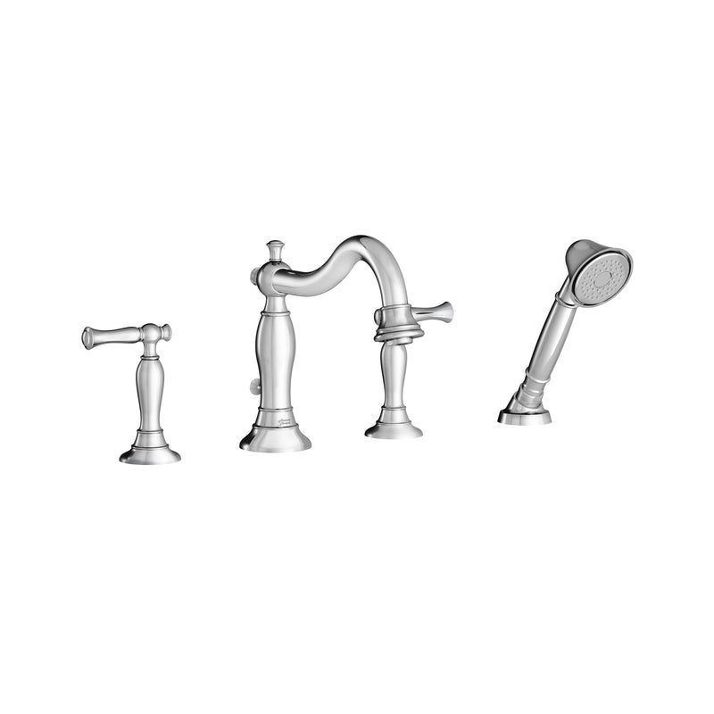 Quentin® Bathtub Faucet With Lever Handles and Personal Shower for Flash® Rough-In Valve