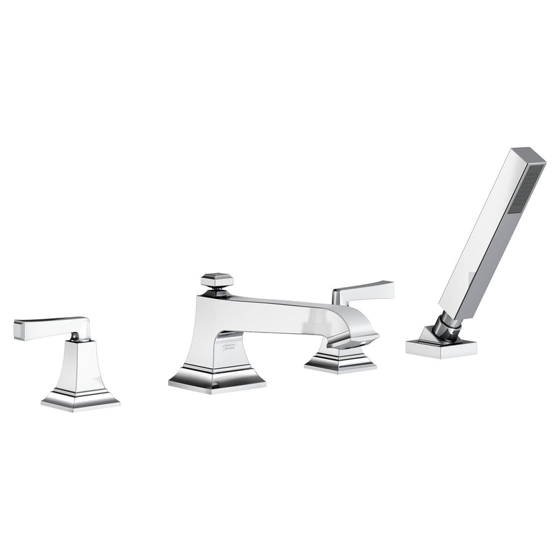 Town Square® S Bathub Faucet With Lever Handles and Personal Shower for Flash® Rough-in Valve