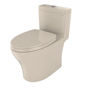 TOTO MS446124CEMFGN AQUIA® IV TWO-PIECES TOILET - 1.28 GPF & 0.9 GPF, UNIVERSAL HEIGHT - WASHLET+ CONNECTION