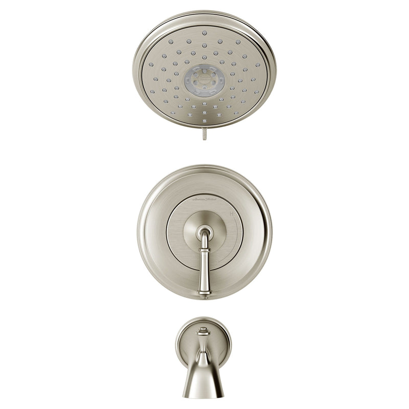 Delancey® 2.5 gpm/9.4 L/min Tub and Shower Trim Kit With 4-Function Showerhead and Lever Handle