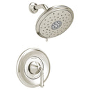 Delancey® 1.8 gpm/6.8 L/min Shower Trim Kit With Water-Saving 4-Function Showerhead and Lever Handle