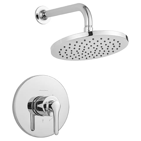 Studio® S 2.5 gpm/ 6.8 L/min Shower Only Trim With Rain Showerhead With Double Ceramic Balance Cartridge With Lever Handle