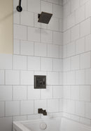 Town Square® S 2.5 gpm/9.5 L/min Tub and Shower Trim Kit With Single Function Showerhead, Double Ceramic Pressure Balance Cartridge With Lever Handle